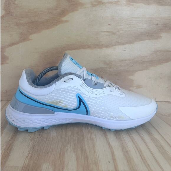 Nike - React Infinity Pro 2 - Golf Shoes - White/Blue - Men's -11.5 - DJ5593-114 - Picture 5 of 9